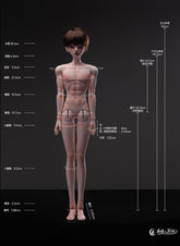 HUAJINGDOLL YuZe 1/4 bjd body for male